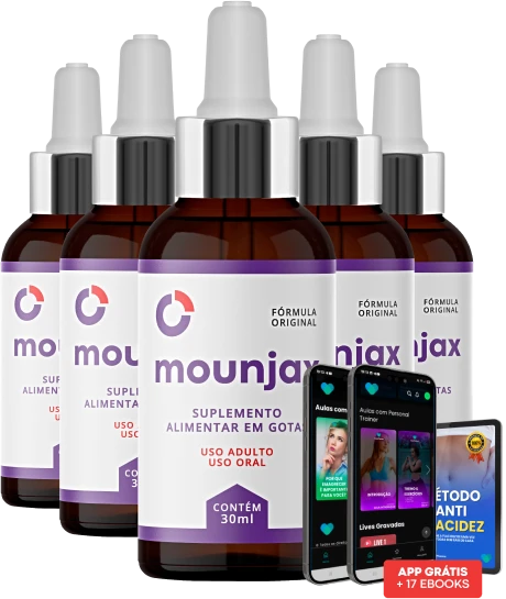 Kit 5 frascos Mounjax