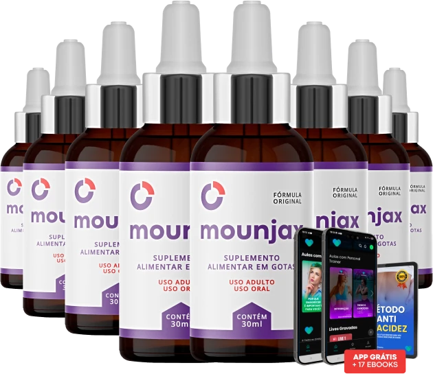 Kit 8 frascos Mounjax